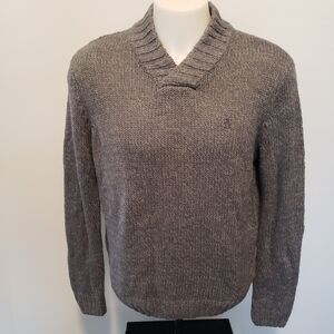Penguin Men's Shawl Neck Sweater Cabincore Size XL